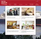 Kleine Seitenvorschau von hotel-senator-marina.de