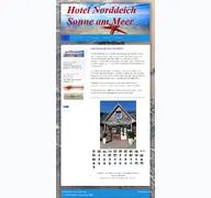 Kleine Seitenvorschau von hotel-sonne-am-meer.de