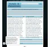 Kleine Seitenvorschau von hotels-pension.de