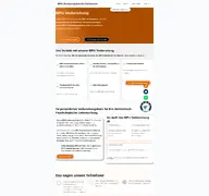 Kleine Seitenvorschau von mpu-beratungskanzlei-beckmann.de