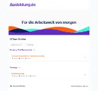 Kleine Seitenvorschau von ausbildung-de.jobs.personio.de