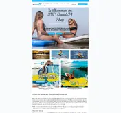 Kleine Seitenvorschau von sup-boards24.de