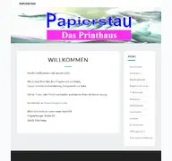 Kleine Seitenvorschau von papierstau.de