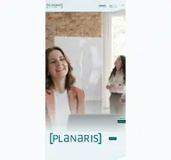Kleine Seitenvorschau von planaris.de
