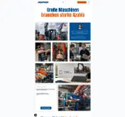 Kleine Seitenvorschau von ausbildung.michels-online.de