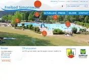 Kleine Seitenvorschau von freibad-simonswald.de