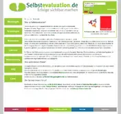 Kleine Seitenvorschau von selbstevaluation.de