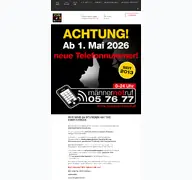 Kleine Seitenvorschau von maennernotruf.at