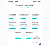 Kleine Seitenvorschau von support.become1.de