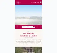 Kleine Seitenvorschau von hotel-wittstaig.de
