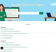 Kleine Seitenvorschau von support.buchner.de