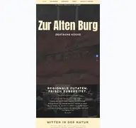 Kleine Seitenvorschau von zuraltenburg.de