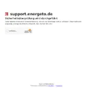 Kleine Seitenvorschau von support.energeto.de