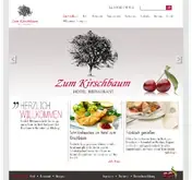 Kleine Seitenvorschau von hotel-zum-kirschbaum.de