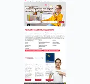 Kleine Seitenvorschau von ausbildungsmarkt.de