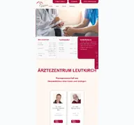 Kleine Seitenvorschau von aerztezentrum-leutkirch.de