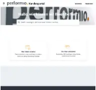 Kleine Seitenvorschau von support.performio.de