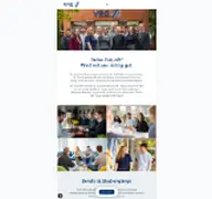 Kleine Seitenvorschau von ausbildung.vrg.de