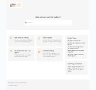 Kleine Seitenvorschau von support.vimpay.de