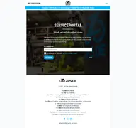 Kleine Seitenvorschau von support.zrs.de