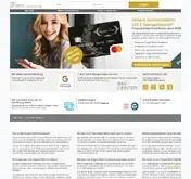 Kleine Seitenvorschau von supremacard.de