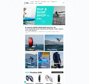 Kleine Seitenvorschau von surf-coast.de