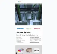 Kleine Seitenvorschau von surface-services.de