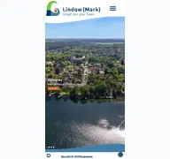 Kleine Seitenvorschau von lindow-mark.de