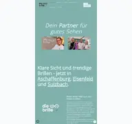 Kleine Seitenvorschau von diebrille-aschaffenburg.de