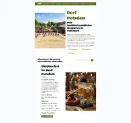 Kleine Seitenvorschau von dorf-potsdam.de