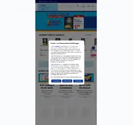 Kleine Seitenvorschau von survey.aldi-sued.de