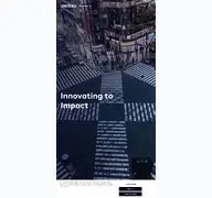 Kleine Seitenvorschau von dentsu.com