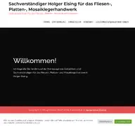 Kleine Seitenvorschau von sv-eising.de
