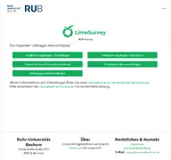 Kleine Seitenvorschau von survey.ruhr-uni-bochum.de