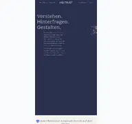 Kleine Seitenvorschau von hqtrust.de