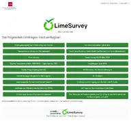 Kleine Seitenvorschau von survey.zdv.uni-mainz.de
