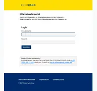 Kleine Seitenvorschau von hr-portal.ruhrbahn.de