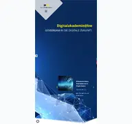 Kleine Seitenvorschau von digitalakademie-bw.de