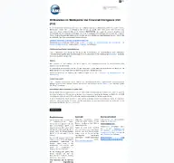 Kleine Seitenvorschau von goaml.fiu.bund.de