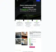 Kleine Seitenvorschau von zimcogebaeudetechnik.de