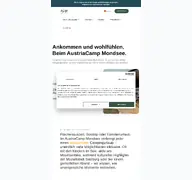 Kleine Seitenvorschau von austriacamp.at