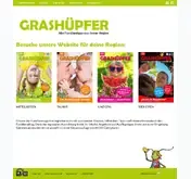 Kleine Seitenvorschau von grashuepfer-magazin.de