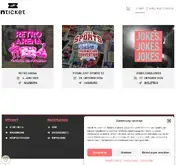 Kleine Seitenvorschau von nticket.de
