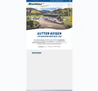 Kleine Seitenvorschau von sutter-reisen.de