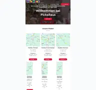 Kleine Seitenvorschau von maerkte.picksraus.de