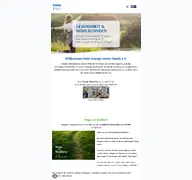 Kleine Seitenvorschau von kneipp-verein-buende.de