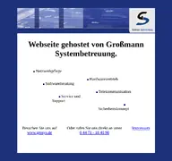 Kleine Seitenvorschau von grosysnet.de