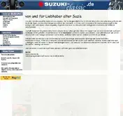 Kleine Seitenvorschau von suzuki-classic.de