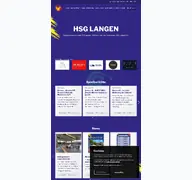 Kleine Seitenvorschau von hsg-langen.de