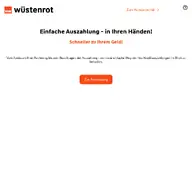 Kleine Seitenvorschau von auszahlungsportal.de